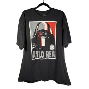 Star Wars Kylo Ren T-Shirt Black‎ XLT Mens VAAFIHSUN Graphic Tee